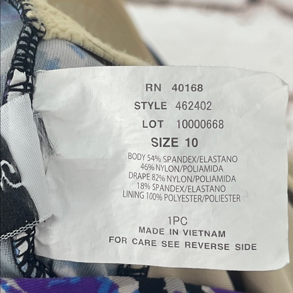 Miraclesuit Retro Style One Piece, Size 10 - Picture 9 of 9